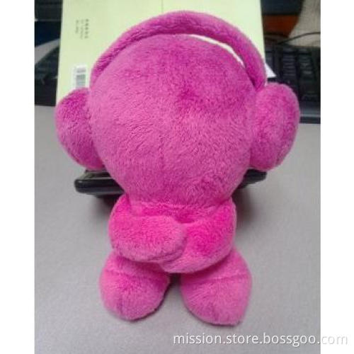 New mini bluetooth plush toy bluetooth sepaker christmas gift